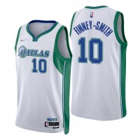 Dallas Dallas Mavericks #10 Dorian Finney-Smith Men's Nike White 2021/22 Swingman NBA Jersey - City Edition