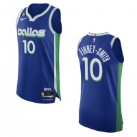 Dallas Dallas Mavericks #10 Dorian Finney-Smit Nike Blue 2022-23 Authentic Jersey - City Edition