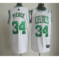 Boston Celtics #34 Paul Pierce White Stitched Youth NBA Jersey