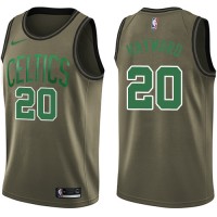 Nike Boston Celtics #20 Gordon Hayward Green Salute to Service Youth NBA Swingman Jersey