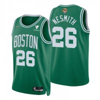 Boston Boston Celtics #26 Aaron Nesmith Green Nike Youth 2022 NBA Finals 75th Anniversary Diamond Icon Edition Swingman Jersey