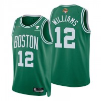 Boston Boston Celtics #12 Grant Williams Green Nike Youth 2022 NBA Finals 75th Anniversary Diamond Icon Edition Swingman Jersey