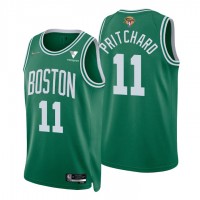 Boston Boston Celtics #11 Payton Pritchard Green Nike Youth 2022 NBA Finals 75th Anniversary Diamond Icon Edition Swingman Jersey