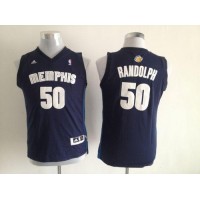 Memphis Grizzlies #50 Zach Randolph Dark Blue Stitched Youth NBA Jersey