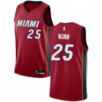 Nike Miami Heat #25 Kendrick Nunn Red Youth NBA Swingman Statement Edition Jersey