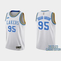 Los Angeles Los Angeles Lakers #95 Juan Toscano-Anderson White Youth Nike NBA 2022-23 Classic Edition Jersey