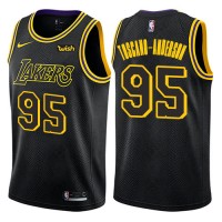 Los Angeles Los Angeles Lakers #95 Juan Toscano-Anderson Black Youth Nike 2022 Select Series MVP Swingman Jersey