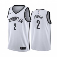 NikeBrooklyn Nets #2 Blake Griffin White Youth NBA Swingman Association Edition Jersey