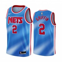 NikeBrooklyn Nets #2 Blake Griffin Blue Youth NBA Swingman Classic Edition Jersey