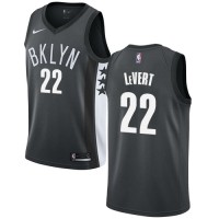 NikeBrooklyn Nets #22 Caris LeVert Gray Youth NBA Swingman Statement Edition Jersey