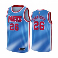 NikeBrooklyn Nets #26 Spencer Dinwiddie Blue Youth NBA Swingman Classic Edition Jersey