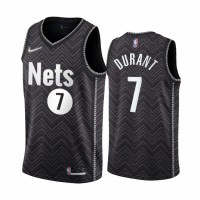 BrooklynBrooklyn Nets #7 Kevin Durant Black Youth NBA Swingman 2020-21 Earned Edition Jersey