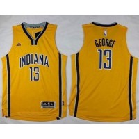 Indiana Pacers #13 Paul George Yellow Youth Stitched NBA Jersey