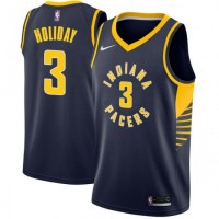 Nike Indiana Pacers #3 Aaron Holiday Navy Blue Youth NBA Swingman Icon Edition Jersey
