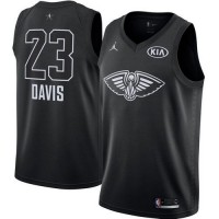 Nike New Orleans Pelicans #23 Anthony Davis Black Youth NBA Jordan Swingman 2018 All-Star Game Jersey