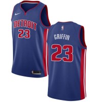 Nike Detroit Pistons #23 Blake Griffin Blue Youth NBA Swingman Icon Edition Jersey