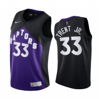 Toronto Toronto Raptors #33 Gary Trent Jr. Purple Youth NBA Swingman 2020-21 Earned Edition Jersey
