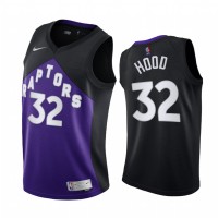 Toronto Toronto Raptors #32 Rodney Hood Purple Youth NBA Swingman 2020-21 Earned Edition Jersey