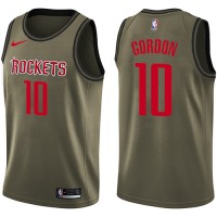 Nike Houston Rockets #10 Eric Gordon Green Salute to Service Youth NBA Swingman Jersey