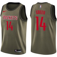 Nike Houston Rockets #14 Gerald Green Green Salute to Service Youth NBA Swingman Jersey