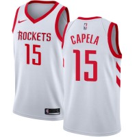 Nike Houston Rockets #15 Clint Capela White Youth NBA Swingman Association Edition Jersey
