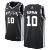 Nike San Antonio Spurs #10 DeMar DeRozan Black Youth NBA Swingman Icon Edition Jersey