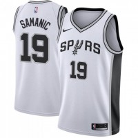 Nike San Antonio Spurs #19 Luka Samanic White Youth NBA Swingman Association Edition Jersey