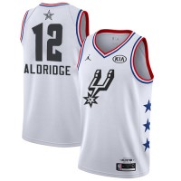 Nike San Antonio Spurs #12 LaMarcus Aldridge White Youth NBA Jordan Swingman 2019 All-Star Game Jersey