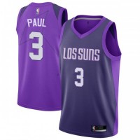 Nike Phoenix Suns #3 Chris Paul Purple Youth NBA Swingman City Edition Jersey