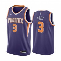 Nike Phoenix Suns #3 Chris Paul Purple Youth NBA Swingman Icon Edition Jersey