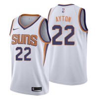 Nike Phoenix Suns #22 Deandre Ayton White Youth NBA Swingman Association Edition Jersey