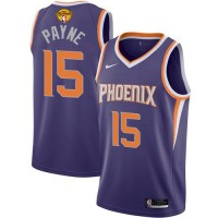 Nike Phoenix Suns #15 Cameron Payne Youth 2021 NBA Finals Bound Swingman Icon Edition Jersey Purple