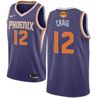 Nike Phoenix Suns #12 Torrey Craig Youth 2021 NBA Finals Bound Swingman Icon Edition Jersey Purple