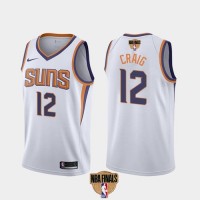 Nike Phoenix Suns #12 Torrey Craig Youth 2021 NBA Finals Bound Swingman Association Edition Jersey White