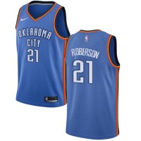 Nike Oklahoma City Thunder #21 Andre Roberson Blue Youth NBA Swingman Icon Edition Jersey