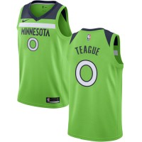 Nike Minnesota Timberwolves #0 Jeff Teague Green Youth NBA Swingman Statement Edition Jersey