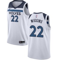 Nike Minnesota Timberwolves #22 Andrew Wiggins White Youth NBA Swingman Association Edition Jersey