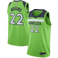 Nike Minnesota Timberwolves #22 Andrew Wiggins Green Youth NBA Swingman Statement Edition Jersey