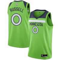 Nike Minnesota Timberwolves #0 D'Angelo Russell Green Youth NBA Swingman Statement Edition Jersey
