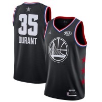 Nike Golden State Warriors #35 Kevin Durant Black Youth NBA Jordan Swingman 2019 All-Star Game Jersey