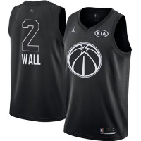 Nike Washington Wizards #2 John Wall Black Youth NBA Jordan Swingman 2018 All-Star Game Jersey