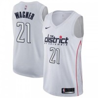 Nike Washington Wizards #21 Moritz Wagner White Youth NBA Swingman City Edition Jersey