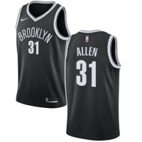 NikeBrooklyn Nets #31 Jarrett Allen Black NBA Swingman Icon Edition Jersey