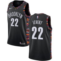 NikeBrooklyn Nets #22 Caris LeVert Black NBA Swingman City Edition 2018/19 Jersey