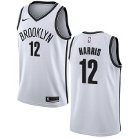 NikeBrooklyn Nets #12 Joe Harris White NBA Swingman Association Edition Jersey