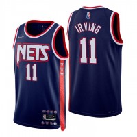 BrooklynBrooklyn Nets #11 Kyrie Irving Men's Nike Navy 2021/22 Swingman NBA Jersey - City Edition