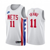 NikeBrooklyn Nets #11 Kyrie Irving White NBA 2022-23 Men's Classic Edition Jersey