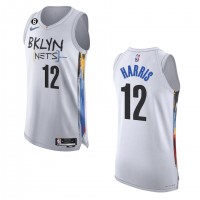 BrooklynBrooklyn Nets #12 Joe Harris Nike White 2022-23 Authentic Jersey - City Edition