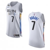 BrooklynBrooklyn Nets #7 Kevin Durant Nike White 2022-23 Authentic Jersey - City Edition