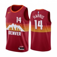 Nike Denver Nuggets #14 Gary Harris Red NBA Swingman 2020-21 City Edition Jersey